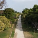 El Jardí del Turia cruza la ciudad de Valencia