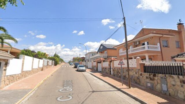 Calle Gerona de Casarrubios del Monte (Toledo)