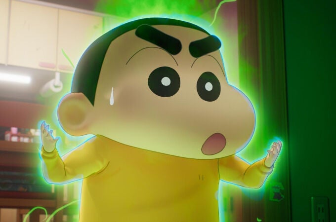 Un fotograma de "Shin Chan: el superhéroe"