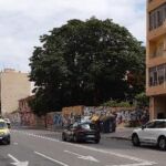 La conocida como "acera de la muerte" de la calle San Vicente