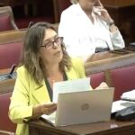 MIla Marcos durante su intervención