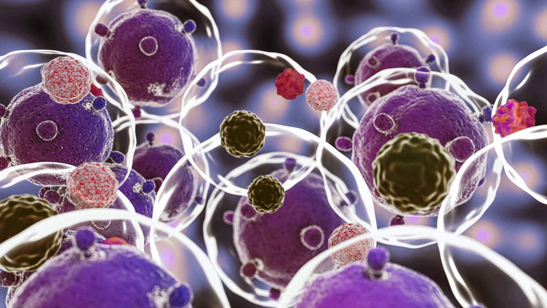 Representación del concepto de cáncer