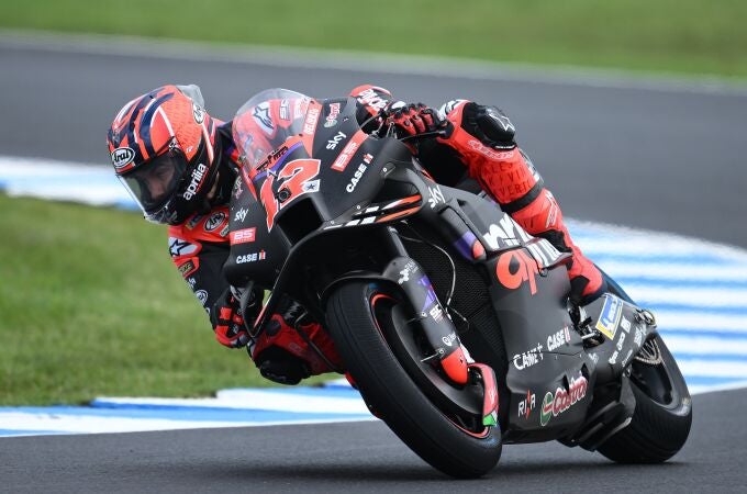 Maverick, durante la carrera Sprint en Phillip Island