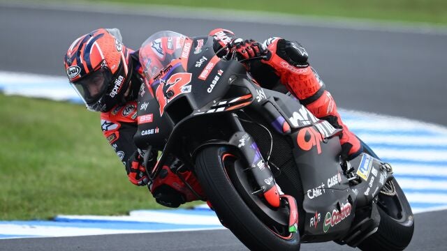 Maverick, durante la carrera Sprint en Phillip Island