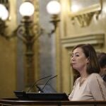 La presidenta del Congreso, Francina Armengol, durante una sesión de control al Gobierno, en el Congreso de los Diputados