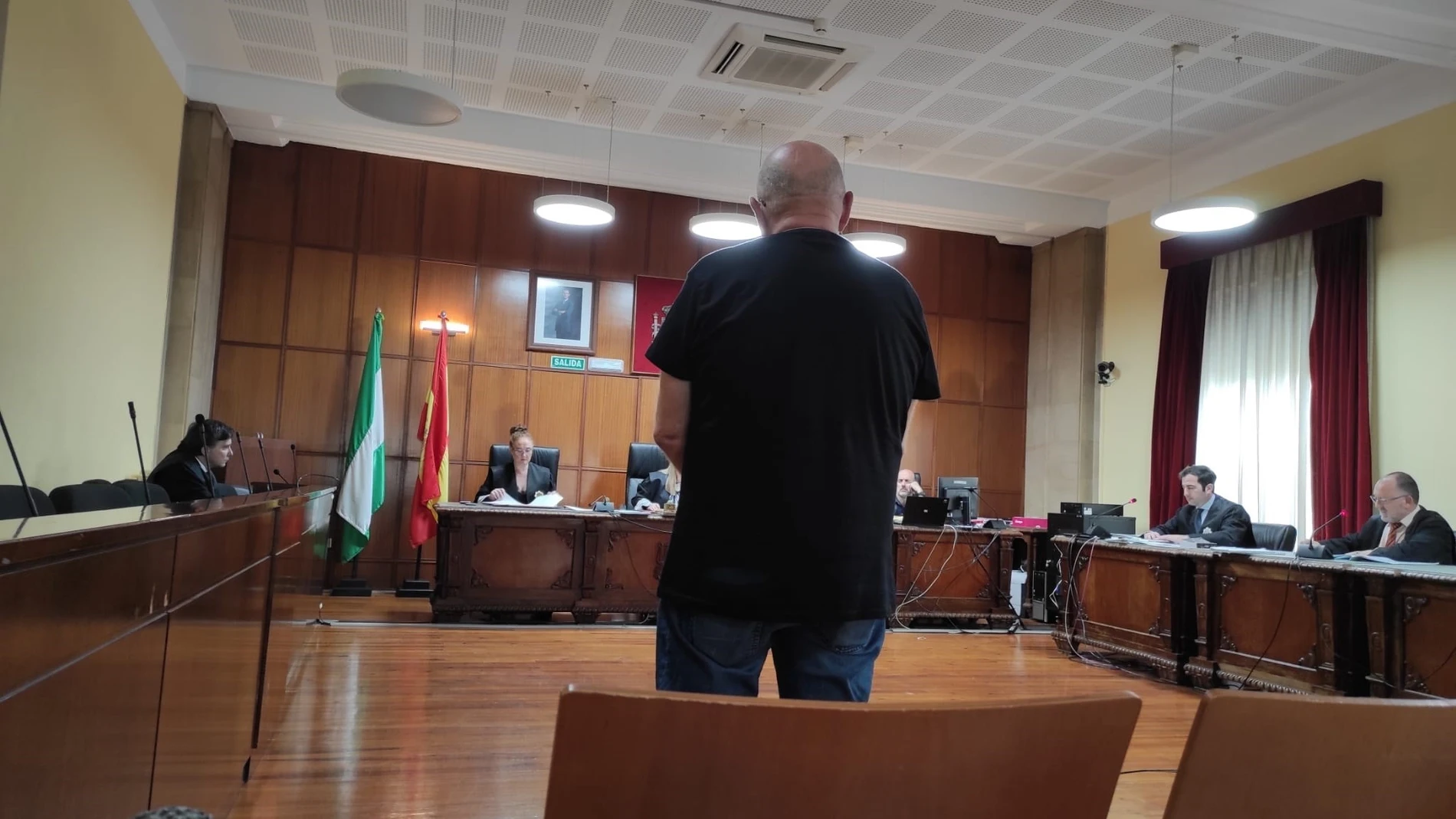El acusado en el juicio