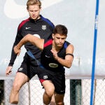Entrenamiento del FC Barcelona