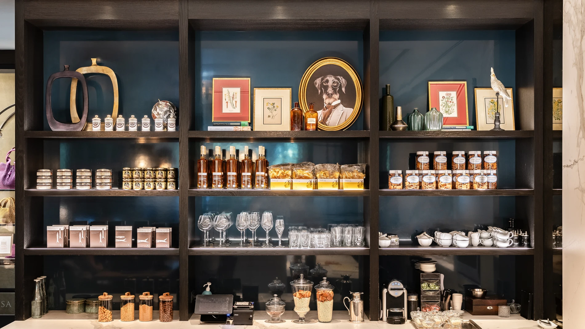 El concepto de rebotica está muy presente en este espacio del hotel