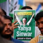 Absentee funeral prayer for Hamas leader Yahya Al-Sinwar in Karachi