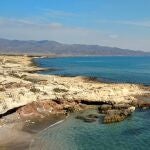 La duna fósil y el entorno del espacio Natural Protegido de Torre de Cope en Águilas