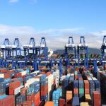 Vista del Puerto de Algeciras, fundamental en la captación de inversiones y en el comercio exterior