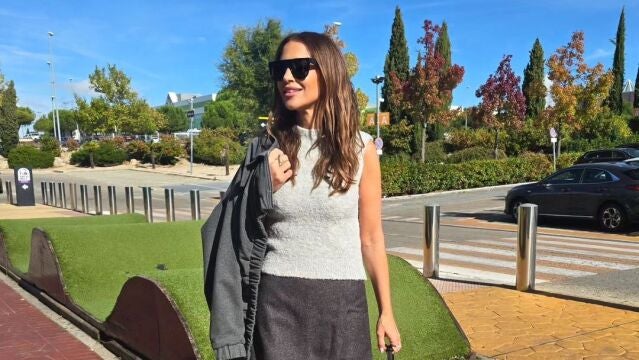 Paula Echevarría con look de su colección con Primark.