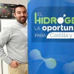 Javier Robador durante la entrevista