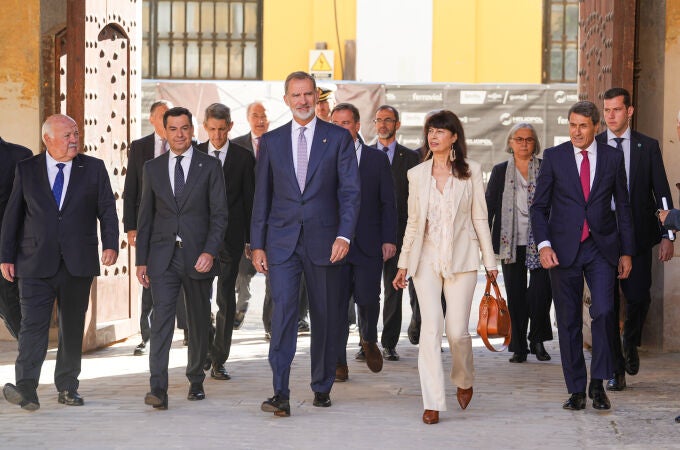 Sevilla.-Sanz califica de "día histórico" la inauguración de 'Los Machado, retrato de familia' por parte de Felipe VI