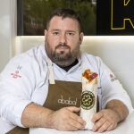 El kebab de pisto y queso manchego