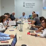 El conseller de Educación, Cultura, Universidades y Empleo, José Antonio Rovira, se ha reunido con los sindicatos tras el auto del TSJ