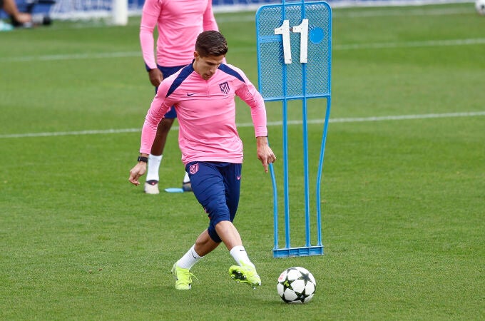 Entrenamiento del Atlético de Madrid