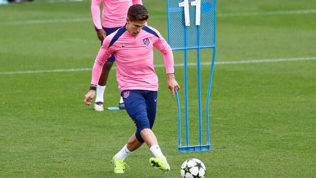 Entrenamiento del Atlético de Madrid
