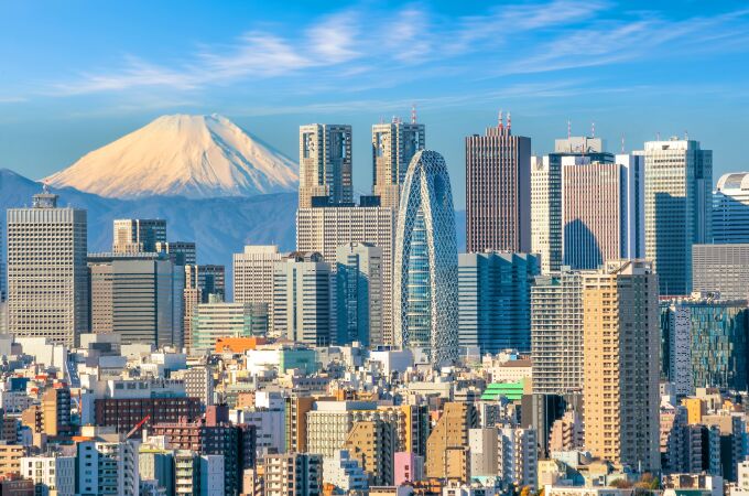 Tokio : skyline y monte Fuji