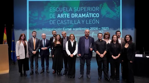 Rocío Lucas preside la inauguración del curso en la Escuela de Arte Dramático de Castilla y León