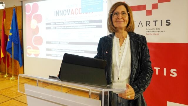 La presidenta de Vitartis, Cristina Ramírez