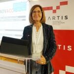 La presidenta de Vitartis, Cristina Ramírez