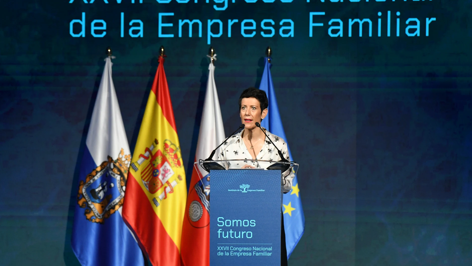 La ministra de Inclusión, Seguridad Social y Migraciones, Elma Saiz