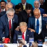 Donald Trump hosts roundtable with Latino leaders in Miami