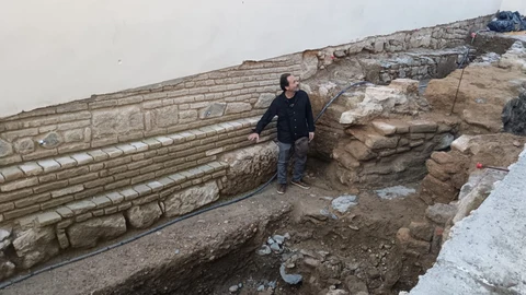 El director de la empresa de arqueología Alqueovalia, Jesús de Haro
