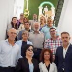 Los representantes del Comité de Entidades Representantes de Personas con Discapacidad (Cermi-Andalucía)