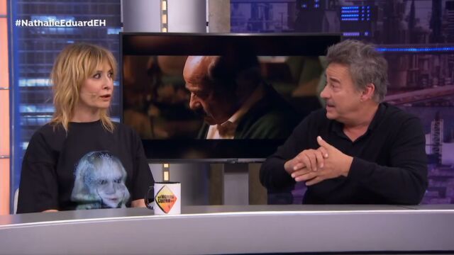 Eduard Fernández y Nathalie Poza en 'El Hormiguero'