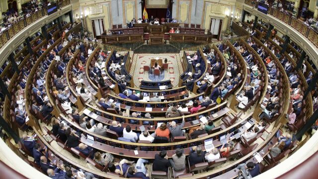 El PSOE pierde ocho votaciones en el Pleno del Congreso, su récord en un día, y ya acumula 48 derrotas