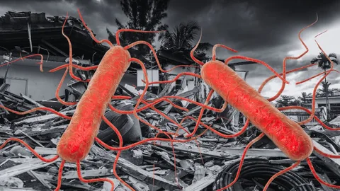 Alerta en EE UU por la proliferación de bacterias «come-carne» tras los huracanes en Florida
