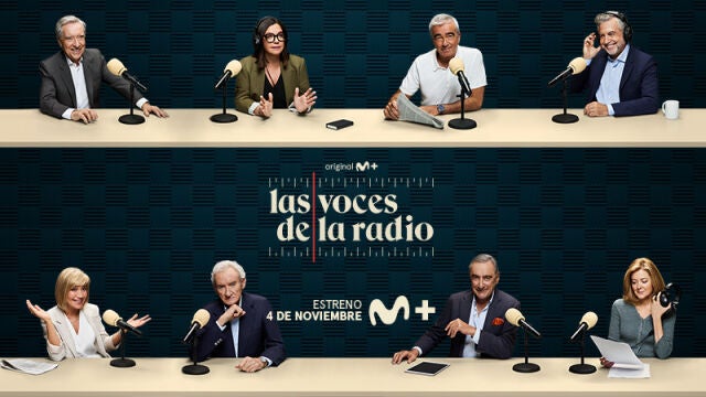 Imagen promocional de "Las voces de la radio"