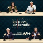 Imagen promocional de "Las voces de la radio"