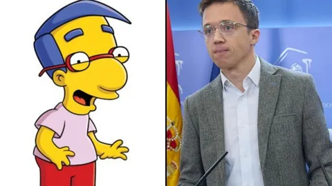 Milhouse, el mítico personaje de Los Simpson con el comparan a Iñigo Errejón en redes sociales