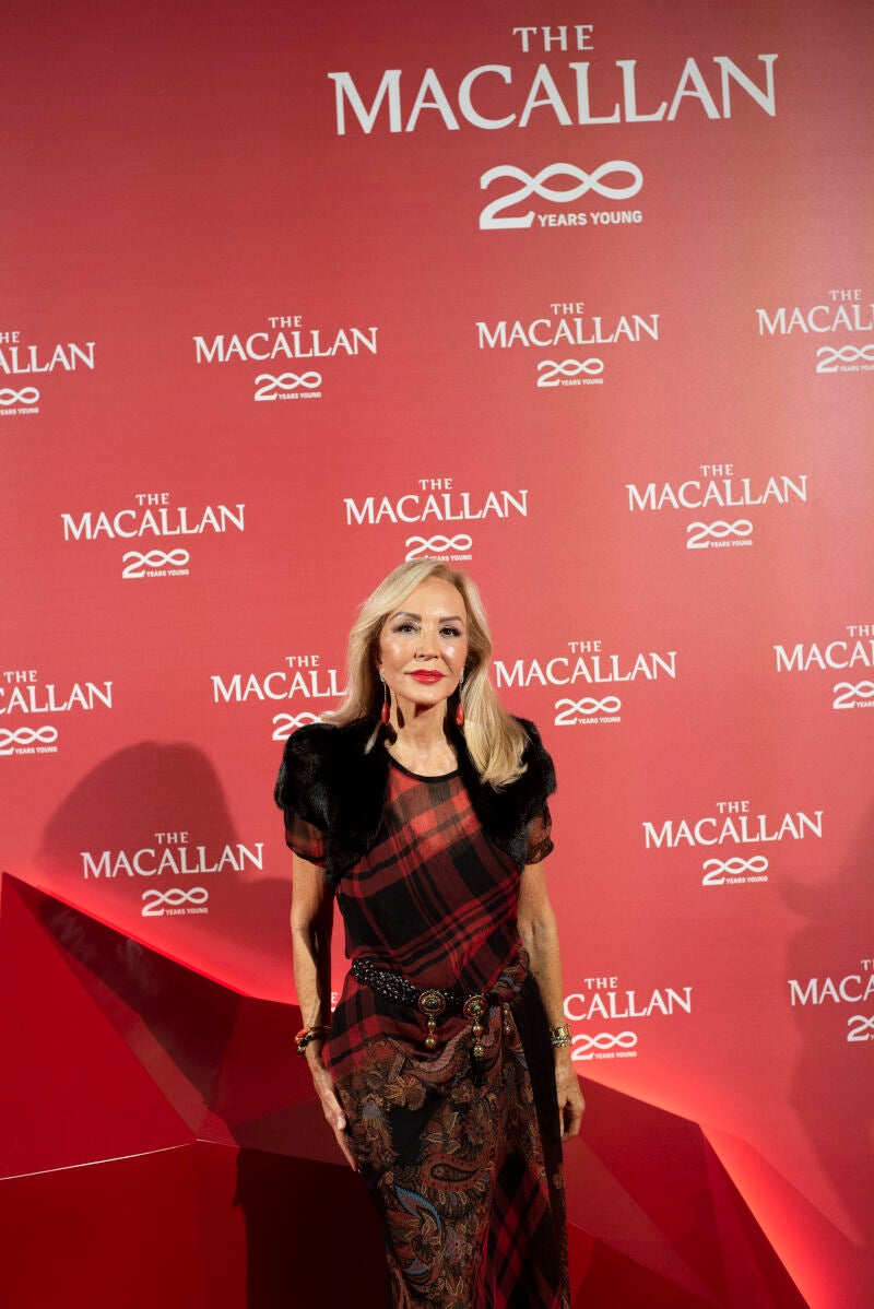 Carmen Lomana en el 200º aniversario de The Macallan