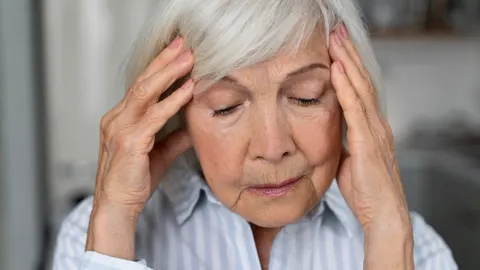 Mujer con problemas de memoria