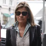 El look de Cari Lapique en su vuelta al trabajo.