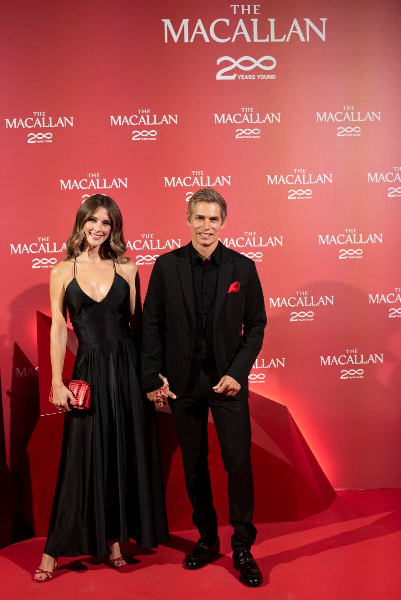 Astrid Klisans y Carlos Baute en el 200º aniversario de The Macallan