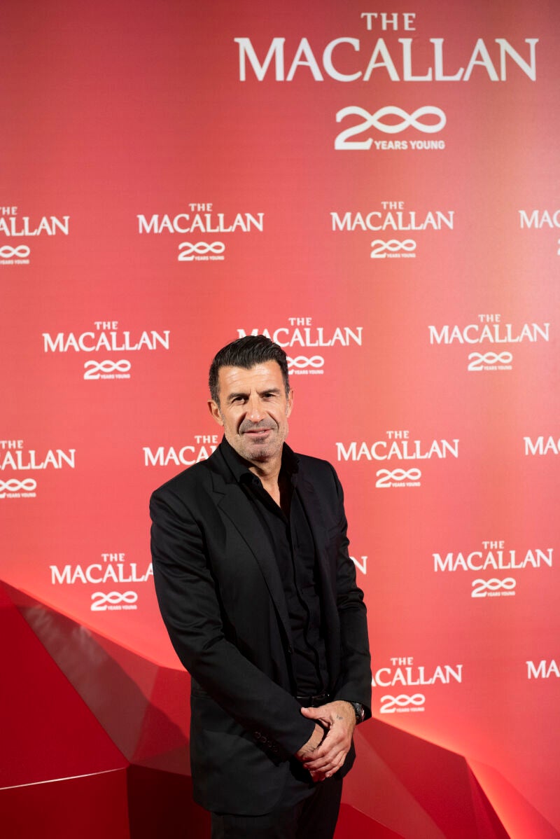 Luís Figo en el 200º aniversario de The Macallan