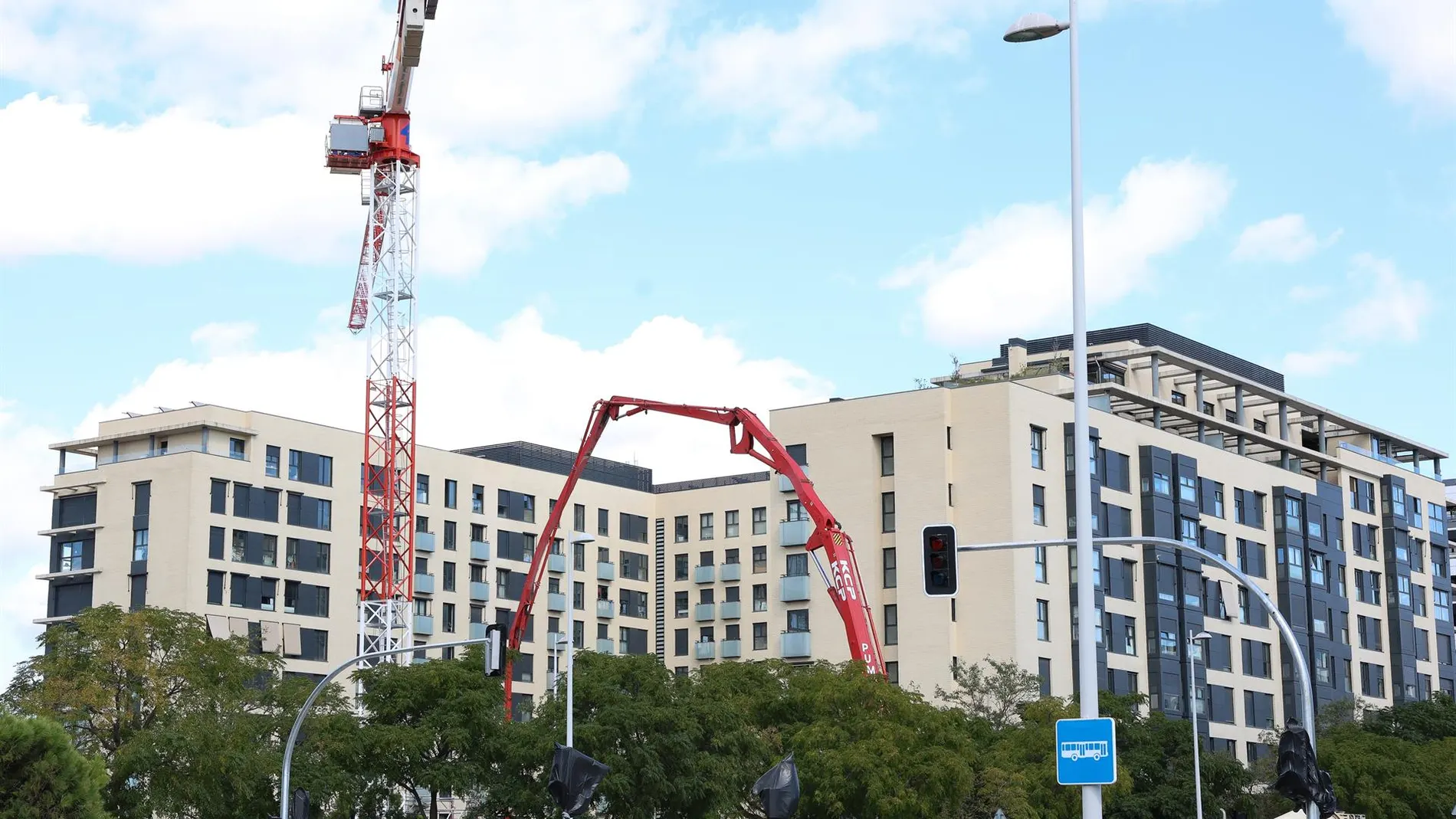 Viviendas en construcción