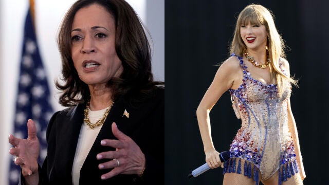 Desde Taylor Swift hasta Lebron James: estos son los famosos que apoyan a Kamala Harris