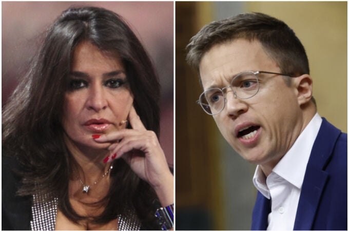 Aída Nízar e Íñigo Errejón