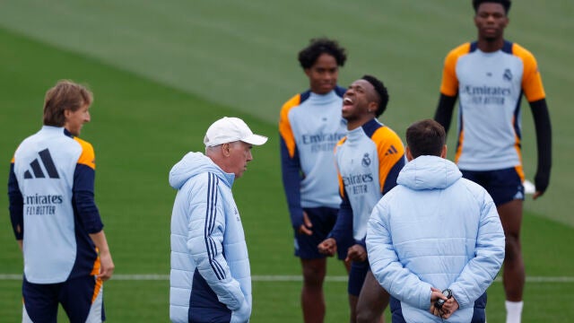 Entrenamiento del Real Madrid