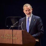 S​us Majestades los Reyes Felipe VI Y doña Letizia, acompañados de Sus Altezas Reales la Princesa de Asturias,