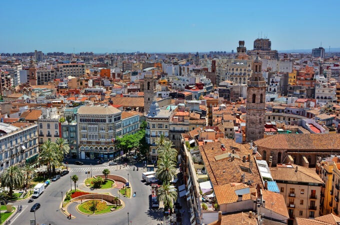 Panorámica de Valencia, una ciudad que combina historia, cultura y modernidad