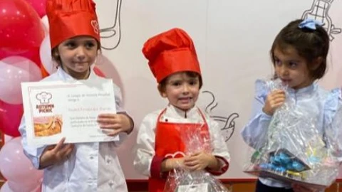 El Colegio Pinoalbar de valladolid ha acogido un concurso de cocina para los más pequeños