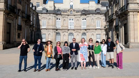 Viaje de familiarización de las productoras al Real Sitio de San Ildefonso