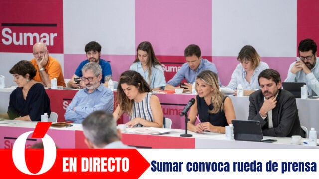 rueda de prensa de sumar